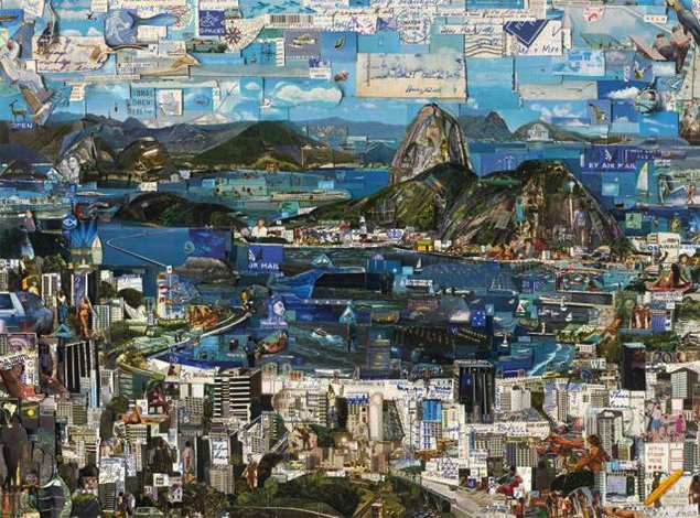 Biografia de Vik Muniz - Série Postcards