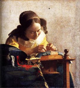 A Rendeira - Johannes Vermeer