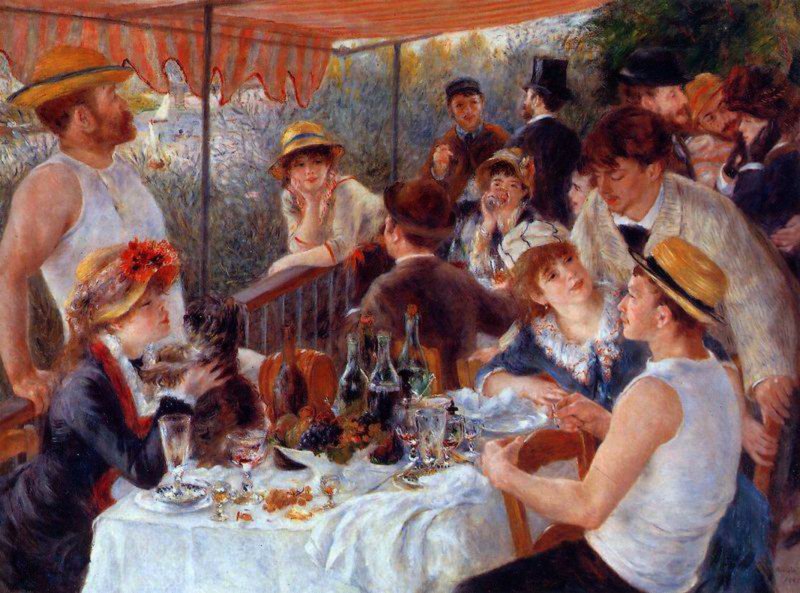 Auguste Renoir Principais Obras - O Almoço dos Remadores