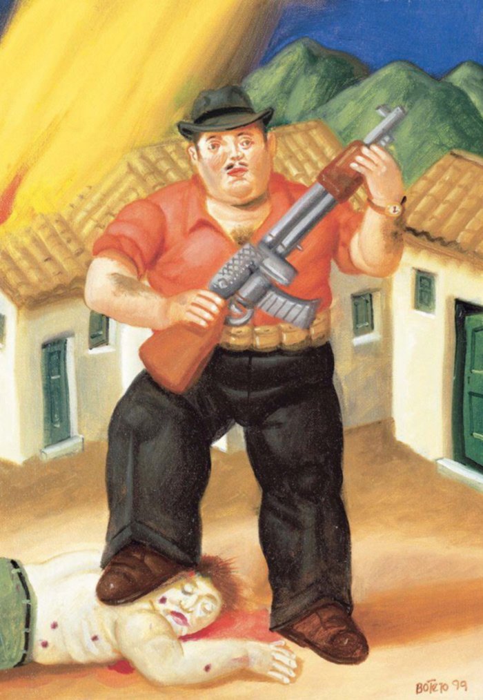 Fernando Botero - Violência na colômbia