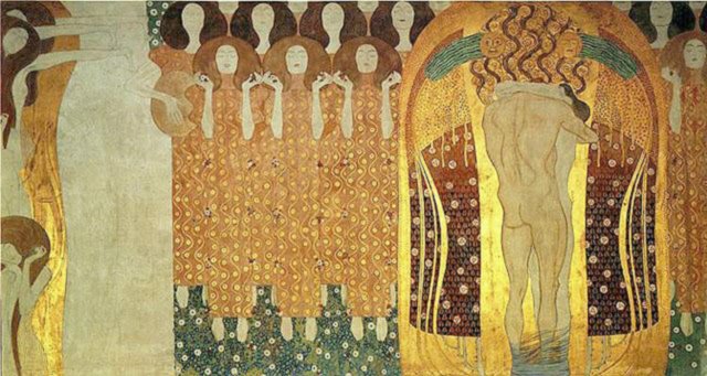 Alegria - O Friso Beethoven de Gustav Klimt