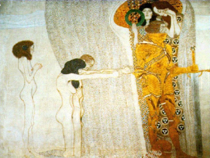2 - O Friso Beethoven de Gustav Klimt