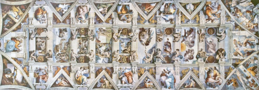 Capela Sistina - Pinturas de Michelangelo Buonarroti
