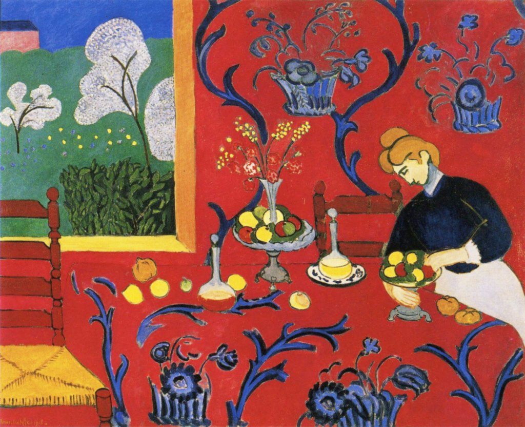 Harmonia em vermelho - Biografia de Henri Matisse
