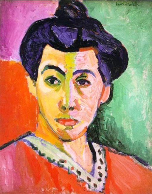 Retrato com linha verde - Biografia de Henri Matisse