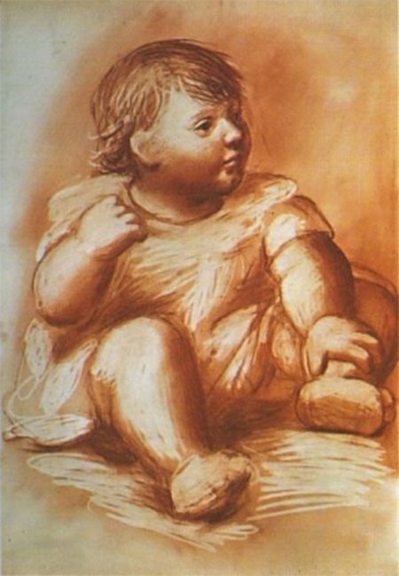 Bebê Paulo - Biografia de Pablo Picasso