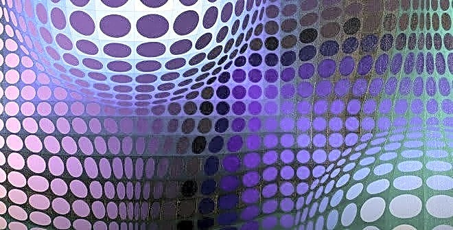 Pintura abstrata em tons pastéis e azuis, com elementos geométricos e linhas ondulantes, representando a diversidade da arte contemporânea.