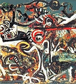 La Loba (She Wolf) - Jackson Pollock