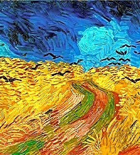 Campo de Trigo con Cuervos - Vincent van Gogh