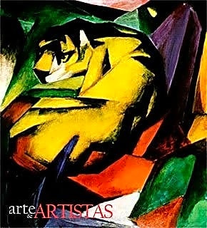 Tigre, pintura de Franz Marc