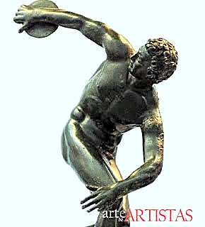El Discóbolo, de Míron
