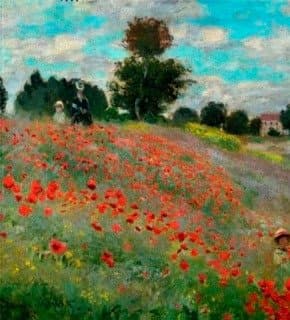 Le Champ de Pivoines à Argenteuil - Claude Monet