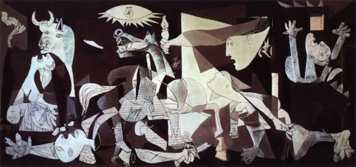 L'Analyse de la peinture Guernica, Pablo Picasso