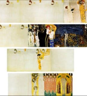 Le Frise Beethoven de Gustav Klimt