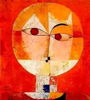 Le Senecio, de Paul Klee