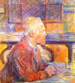 Le Portrait de Vincent van Gogh par Toulouse-Lautrec