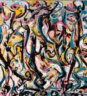 Murale de Jackson Pollock