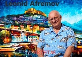 Leonid Afremov : L'homme, l'œuvre et l'envoûtant couteau à palette