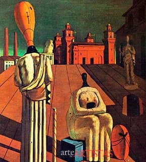 Les Muses Inquiétantes, Giorgio de Chirico