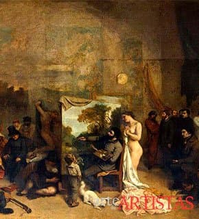L'Atelier de l'Artiste - Gustave Courbet