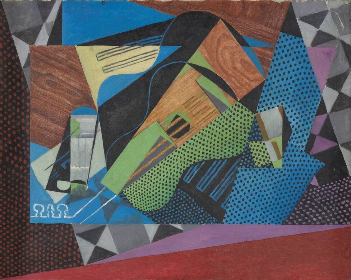 Juan Gris: Analysis of Works and the Planar and Colorful Architecture of Cubism