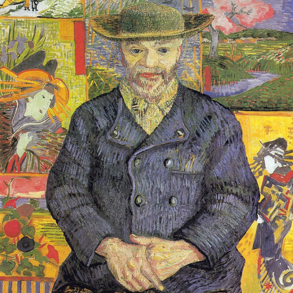 Retrato de Pai Tanguy - Vincent van Gogh