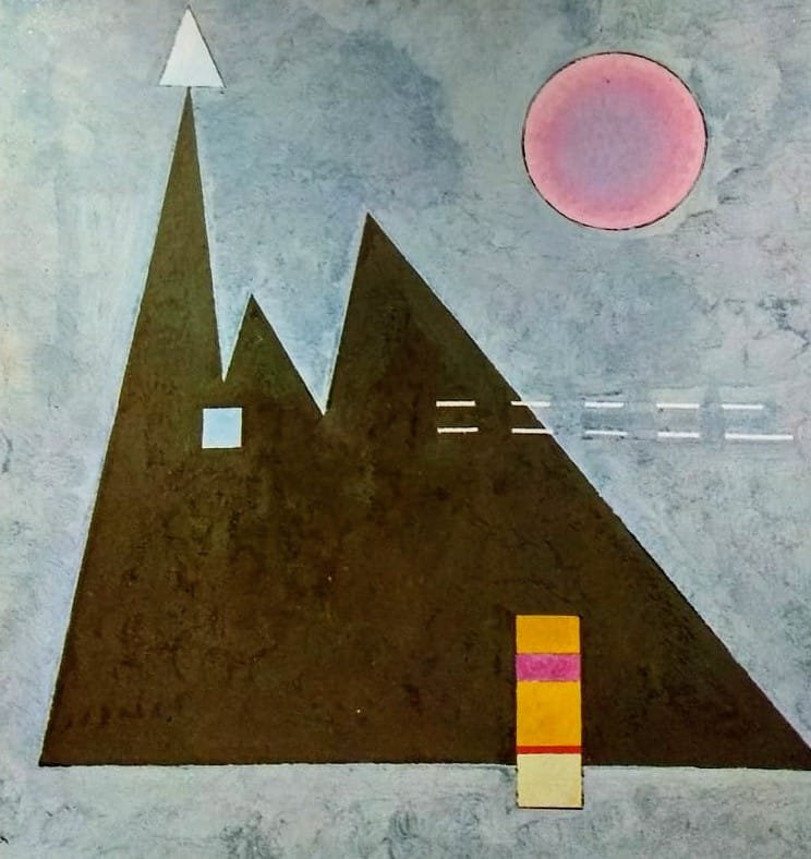 Wassily Kandinsky - corte na serenidade
