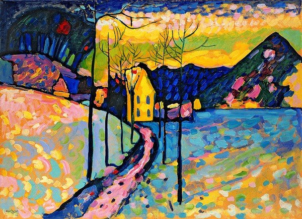 Wassily Kandinsky - Paisagem de Inverno