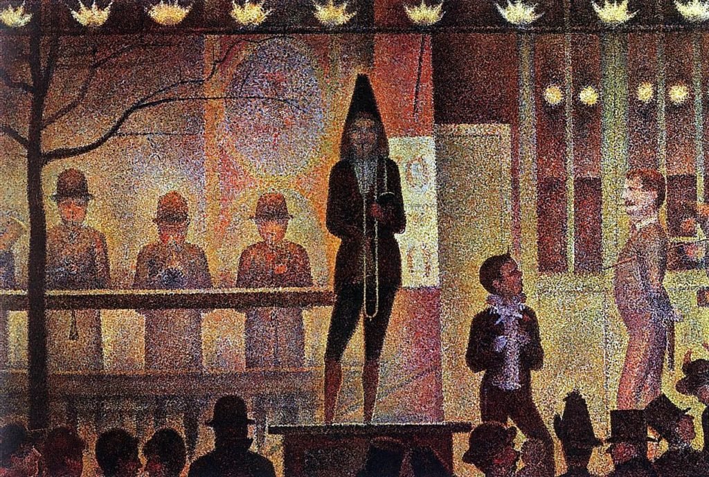 Georges Seurat: Biografia e o Pontilhismo - Desfile de Circo