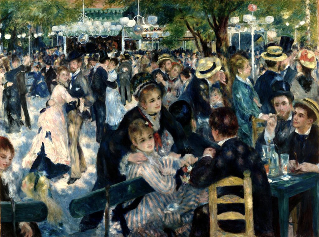 O Baile no Moulin de la Galette  - Auguste Renoir