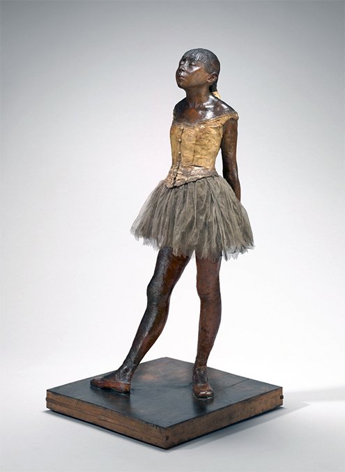 Pequena Bailarina de Quatorze anos. Edgar Degas. 1881