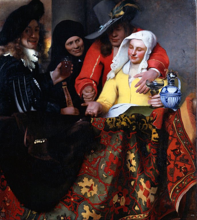 Johannes Vermeer - A Alcoviteira
