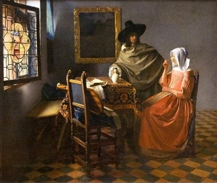 Johannes Vermeer - O Copo de Vinho