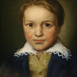 Retrato de Beethoven aos 13 anos. Autor desconhecido. c 1783 - Localização: Museu Kunsthistorisches, Viena (Austria)