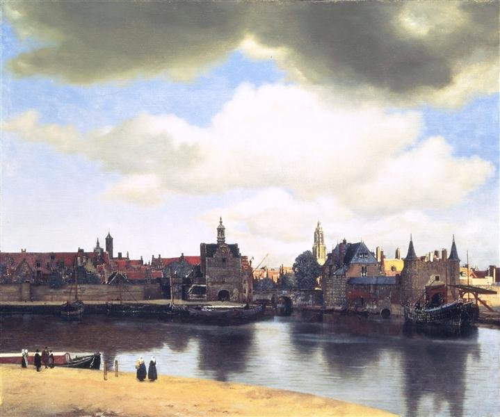 Johannes Vermeer - Vista de Delft